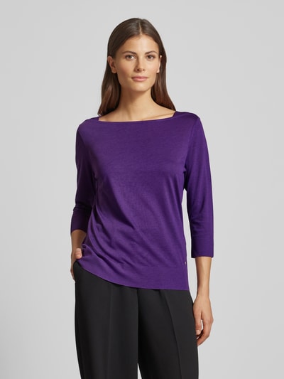 Windsor Longsleeve mit 3/4-Ärmel Purple 4