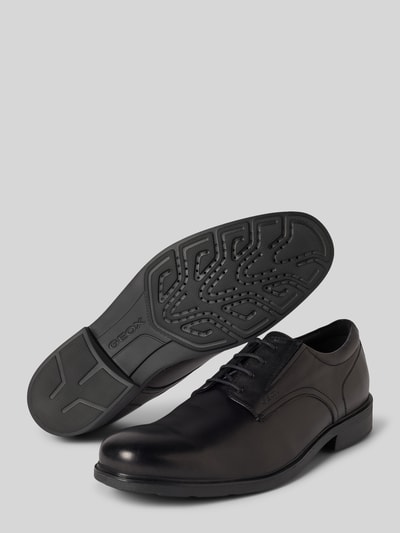 Geox Derby aus Leder Modell 'DUBLIN' Black 4