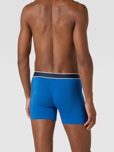 BOSS Boxershort met labeldetail Blauw - 4