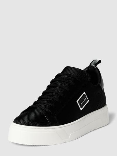 Antony Morato Sneaker mit Label-Details Modell 'PLAKETTE' Black 1