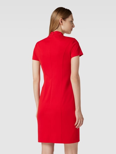 HUGO Knielanges T-Shirt-Kleid mit Stehkragen Modell 'Kineni' Rot 5
