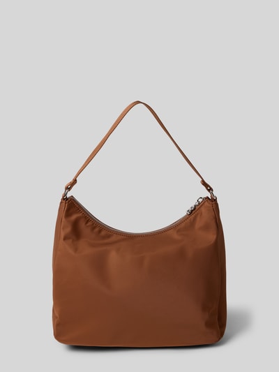 Produktfoto, Handtasche mit Logo-Detail Modell 'Verbier' von BOGNER in Braun, glatte Textur, mit Reißverschluss und Schulterriemen