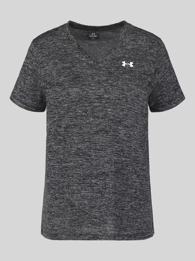 Under Armour Regular Fit Sport-T-Shirt mit LOGO-Print Modell 'Tech SSV- Twist' Black 2