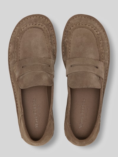 Marc O'Polo Loafersy z naturalnej skóry Jasnobrązowy 3