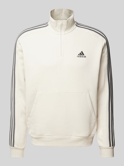 ADIDAS SPORTSWEAR Sweatshirt mit Logo-Stitching Beige 2