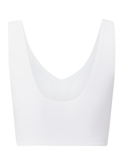 Schiesser Bustier met stretch - gewatteerd  Wit - 2