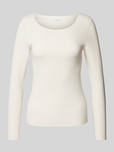 Schiesser Thermoshirt met lange mouwen en ronde hals Offwhite - 2