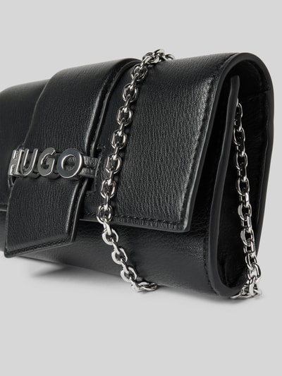 HUGO Clutch met labelapplicatie van metaal, model 'MEL 2.0'  - 3