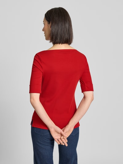 Lauren Ralph Lauren T-Shirt mit Rundhalsausschnitt Modell 'JUDY' Rot 5
