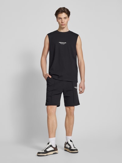 Jack & Jones Tanktop mit Label-Print Black 1