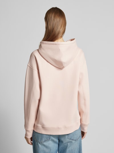 Jake*s Casual Comfort Fit Hoodie mit Statement-Print Rosa 5