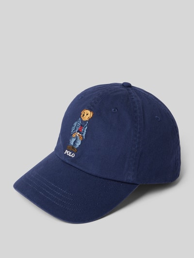 Polo Ralph Lauren Basecap mit Motiv- und Label-Stitching Dunkelblau 1