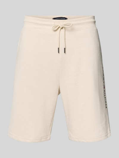 Tommy Hilfiger Regular Fit Shorts aus Baumwoll-Mix Beige 2