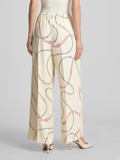 Tommy Hilfiger Loose fit pull-on broek van pure viscose Wit - 5