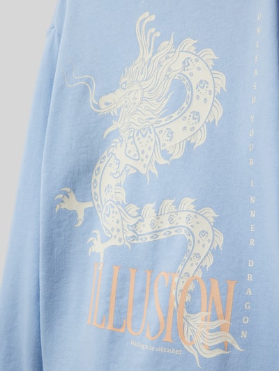 Jack & Jones Sweatshirt mit Label-Print Bleu 2