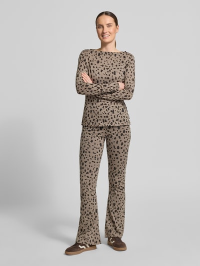 ARMEDANGELS Slim Fit Leggings aus Baumwoll-Mix Modell 'LEO REHMAA' Taupe 1