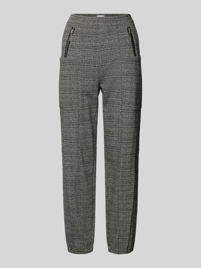 Daydream Tapered fit broek met ritszakken, model 'Nagano' Lichtgrijs - 2