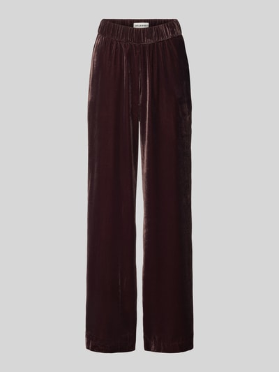 OPUS PANTS Stoffen broek met elastische band, model 'Mucia' Bordeaux - 2
