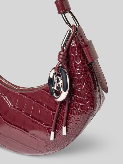 MICHAEL Michael Kors Handtasche mit Label-Detail Modell 'KOA' Bordeaux 3