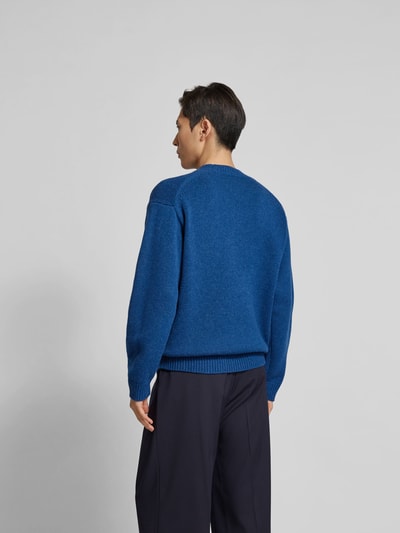 Kenzo Pullover mit Label-Print Blau 5