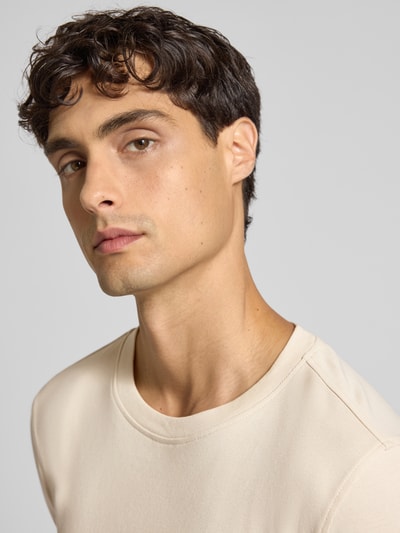 MCNEAL Longshirt mit Rundhalsausschnitt Sand 3