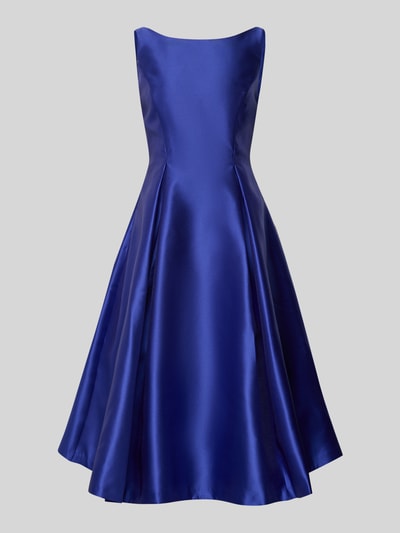 Adrianna Papell Cocktailkleid mit U-Boot-Ausschnitt Royal 2