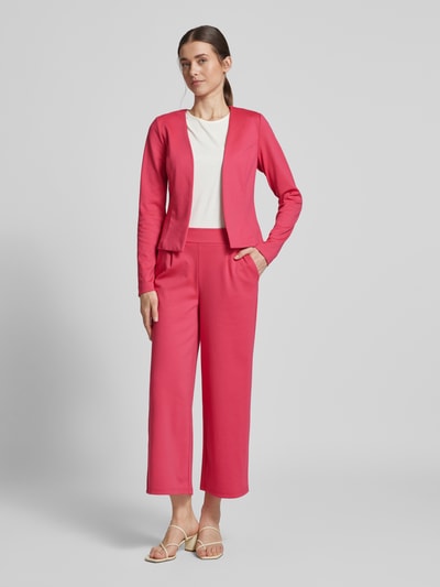 ICHI Slim fit blazer met deelnaden, model 'KATE' Felroze - 1