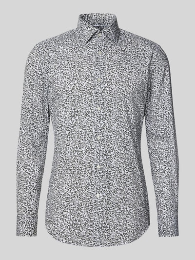 BOSS Slim Fit Hemd aus Baumwoll-Mix Gruen 2