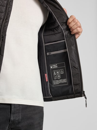 NAUTGÅRD Regular Fit Weste in Stepp-Optik Black 7
