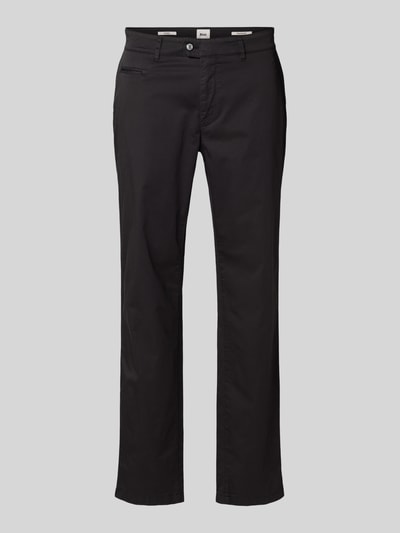 Brax Regular Fit Chino mit Paspeltasche Modell 'EVEREST' BLACK 2