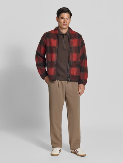 ONLY & SONS Weite Hose aus mit Bundfalten Modell 'WILL' Beige 1