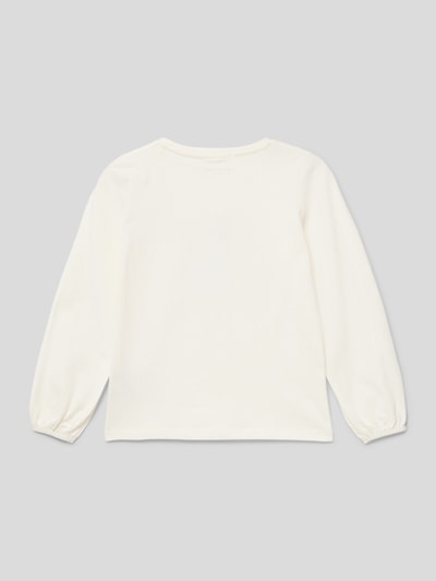 Tom Tailor Longsleeve mit Motiv-Print Offwhite 3