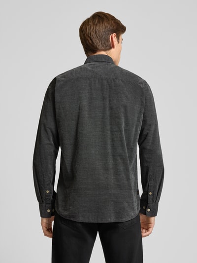 camel active Vrijetijdsoverhemd met knoopsluiting Antraciet - 5