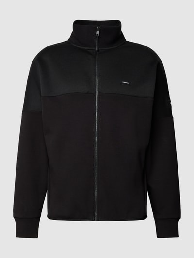 CK Calvin Klein Sweatjacke mit Stehkragen Black 2