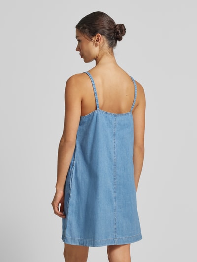 Tom Tailor Denim Mini-Jeanskleid aus reiner Baumwolle Hellblau 5