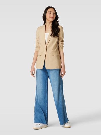 Vero Moda Blazer met reverskraag, model 'CARMEN' Beige - 1