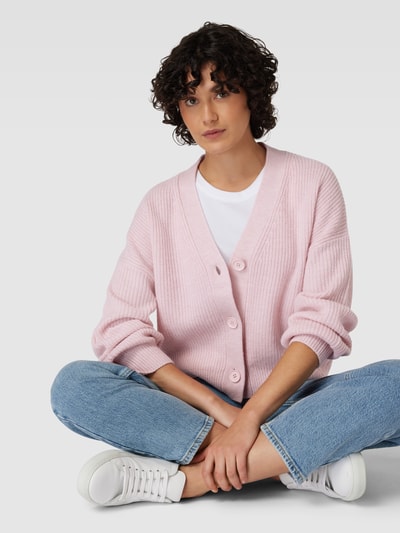 comma Casual Identity Cardigan mit Knopfleiste Rose 3