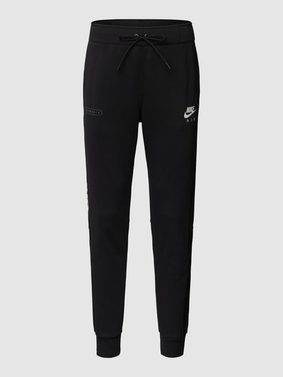 Nike Standard Fit Sweatpants mit Kontrastbesatz Black 2