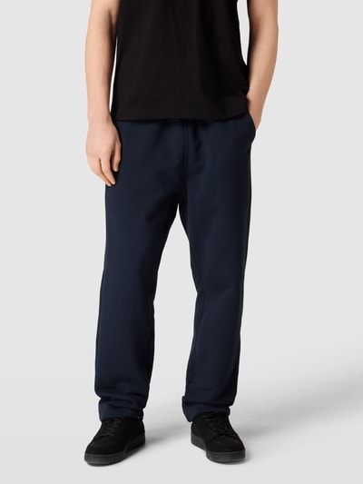 G-Star Raw Loose fit sweatpants met labeldetail, model 'Essential' Donkerblauw - 4