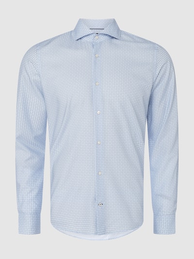 JOOP! Collection Slim Fit Business-Hemd mit Lyocell-Anteil  Hellblau 1