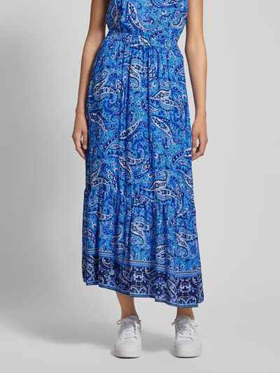 Only Długa spódnica ze wzorem paisley model ‘VENEDA’ Jasnoniebieski 4