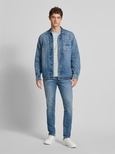 Pepe Jeans Loose Fit Jeanshemd aus reiner Baumwolle Jeansblau 1