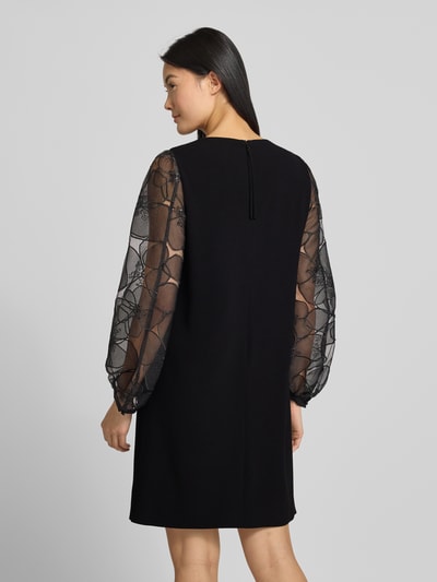 Luisa Cerano Mini-jurk met ballonmouwen Zwart - 5