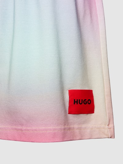 HUGO Shorts mit Farbverlauf Modell 'STARMY' Pastell Gelb Melange 2