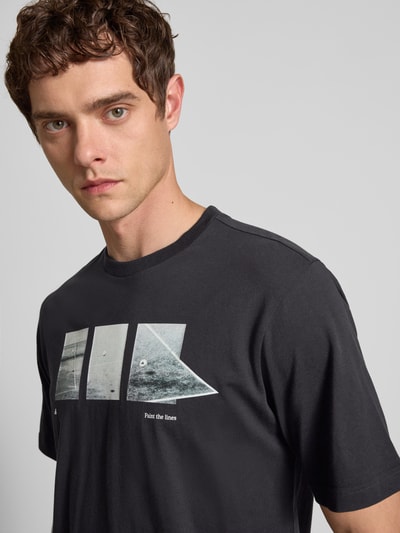 adidas Sportswear T-Shirt mit Motiv-Print Black 3