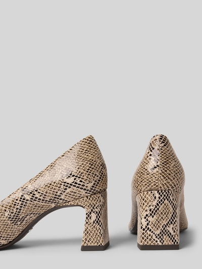 Tamaris Pumps met all-over motief Beige - 2