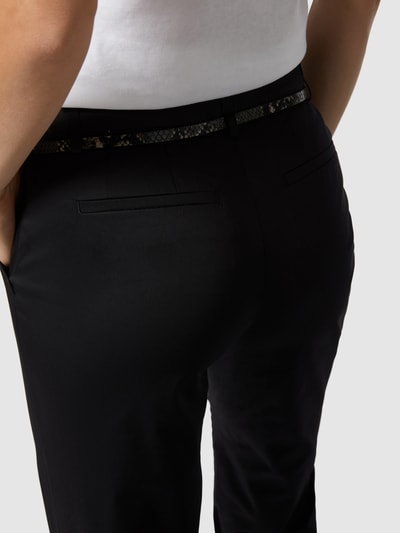 Christian Berg Woman Chino mit Stretch-Anteil Black 3