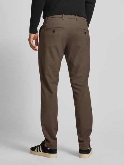 Jack & Jones Slim fit stoffen broek met achterzakken, model 'MARCO CONNOR' Taupe - 5