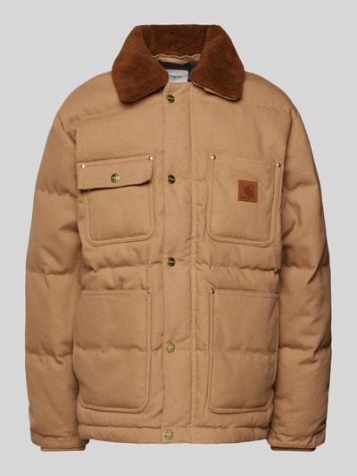 Carhartt Work In Progress Steppjacke mit Umlegekragen Beige 2