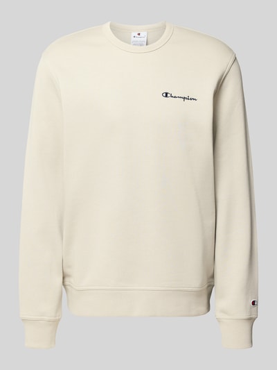 CHAMPION Sweatshirt met labelstitching Beige - 2